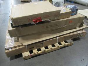 lot 165 image: WHOLESALE MIXED PALLET OF MISCELLANEOUS  FURNITURE AND MORE