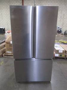 lot 362 image: Hisense 26.6-cu ft French Door Refrigerator with Ice Maker (Fingerprint Resistant Stainless Steel) ENERGY STAR - Does Not Cool.