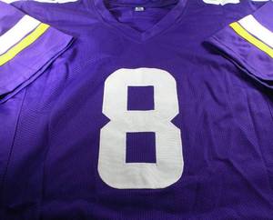 lot 9B image: Minnesota Vikings Kirk Cousins Signed Purple Pro Style Jersey PAAS COA