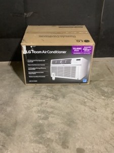 LG Electronics 10,000 BTU 115-Volt Window Air Conditioner LW1016ER with ENERGY STAR and Remote in White. See Pictures