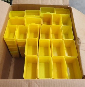 YELLOW STORAGE TRAYS