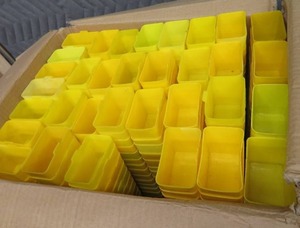 YELLOW STORAGE TRAYS