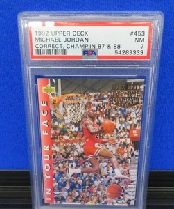 PSA MICHAEL JORDAN 1992 UPPER DECK