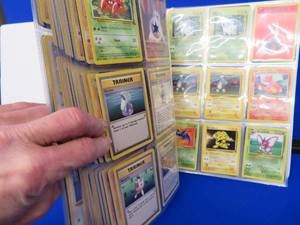 ORIGINAL POKEMON CARDS IN 3 RING BINDER