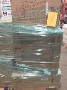 PALLET OF RANGE HOOD, KITCHEN CABINET,