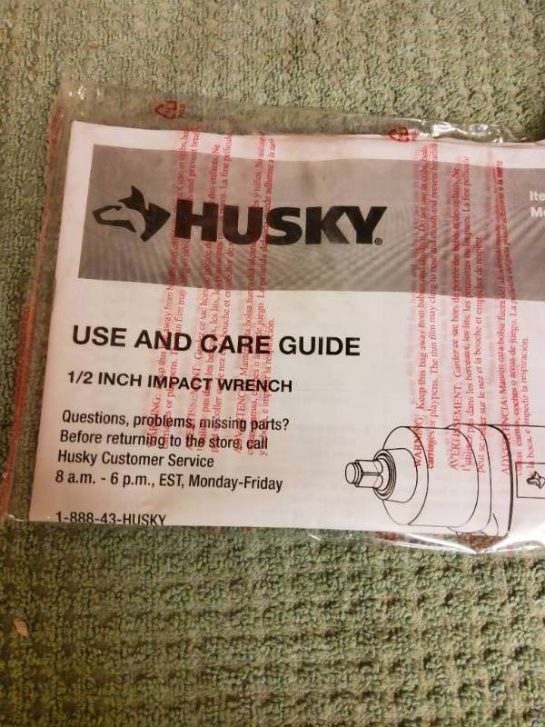 Husky 12 air impact