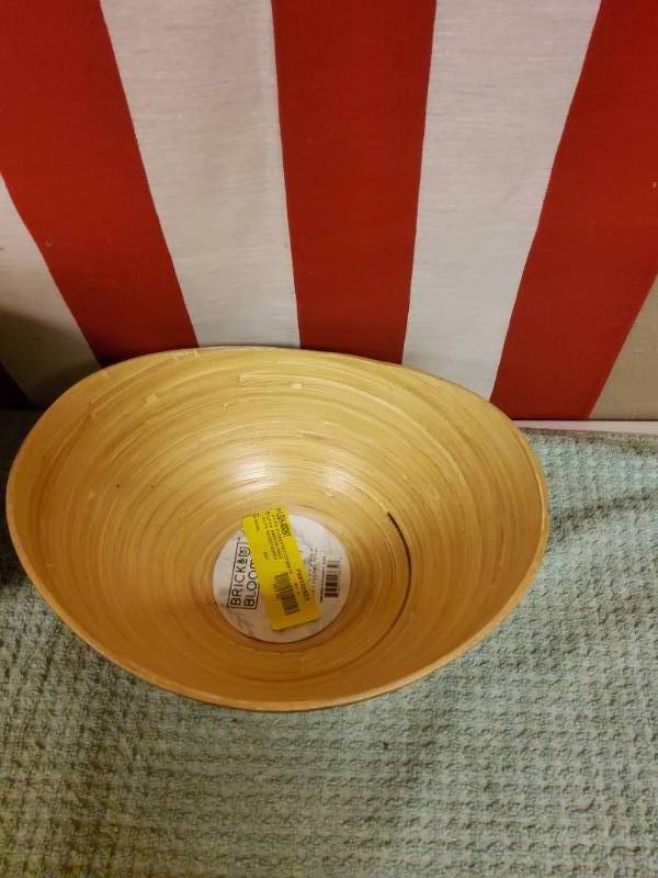 6 bamboo bowls from Target