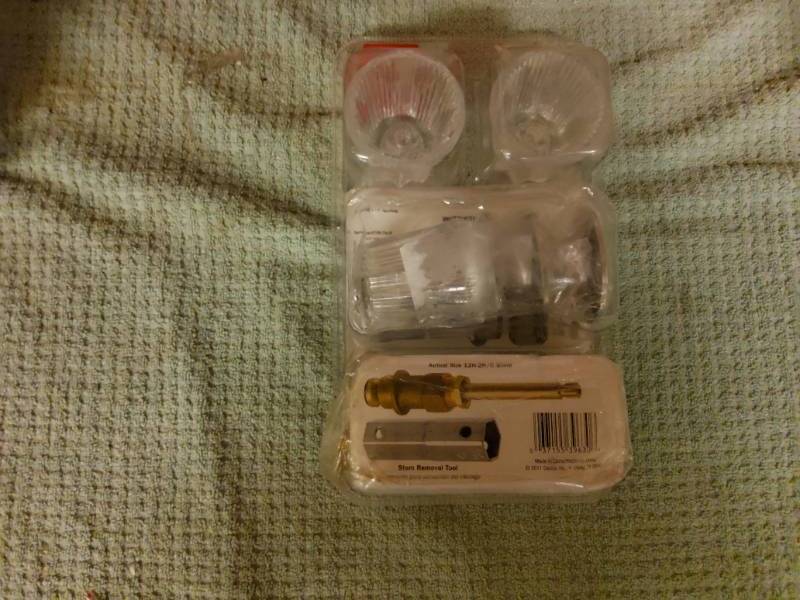 Remodeling package for tub.