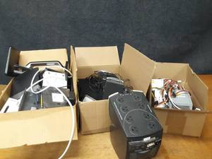 lot 65 image: Lot of Assorted Computer Gear - Speakers, Modems and More