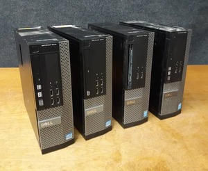 lot 67 image: Lot of (4) DELL OptiPlex 9010 Desktop Computers - i5 Processors - Hard Drives Removed - NO SHIPPING