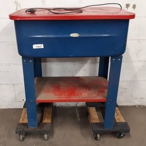 lot 85 image: 20 Gallon Parts Washer - Still has fluid inside - NO SHIPPING
