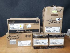 lot 135 image: Lot of American Standard Bathroom Fixtures - See Pics for Part Numbers - NO SHIPPING