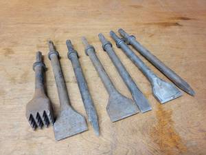 lot 199 image: (Lot of 7) 0.580 Hex Type Hammer and Chisel Bits