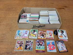 lot 306 image: Lot of Baseball and Football Cards  - Range from 70s to 90s