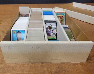 lot 316 image: Lot of Baseball Cards - Mostly 80s and 90s