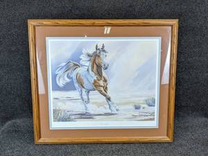 lot 224 image: Artist Signed & Numbered Print 9500 - Free Spirit by Mankato Artist Marian Anderson - NO SHIPPING