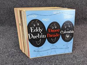 lot 238 image: Lot of about (23) Vintage 33-13 Records - Eddy Duchin, Elton Britt, Frank Sinatra, Ted Lewis, Songs of Our Times, and More NO SHIPPING