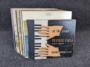 lot 246 image: Lot of about (25) Vintage Records - George Jones, Lena Horne, Jerry Vale, Percy Faith, George Gershwin, and More NO SHIPPING
