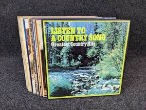 lot 247 image: Lot of about (18) Vintage Records - Burl Ives, Tennessee Ernie Ford, Listen to a Country Song Collection, and More NO SHIPPING