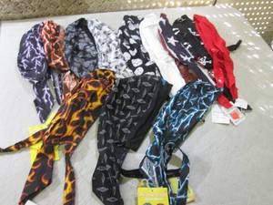 lot 63 image: (F-0) 12 Assorted Skull Caps New wi...