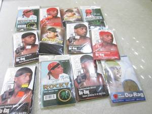 lot 72 image: (BSB) 12 Assorted Du-Rags New...