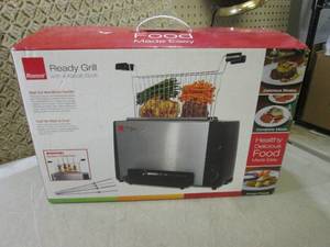 lot 84 image: (F-1) Ronco Ready Grill with 4 Kabo...