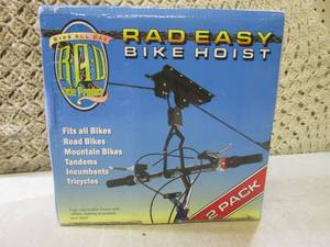 lot 131 image: (BSB) Rad Easy Bike Hoist 2-Pack...