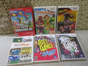 lot 138 image: (EC1) Assorted Wii Games...