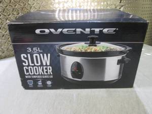 lot 142 image: (BSB) Ovente 3.5L Slow Cooker with ...