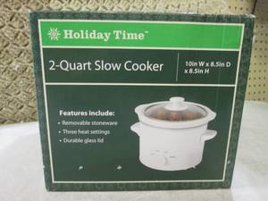 lot 173 image: (BSB) 2-Quart Slow Cooker...