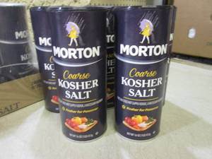 lot 203 image: (B-2) Lot of 17 Morton Coarse Koshe...