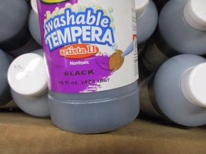 Black Tempera Paint