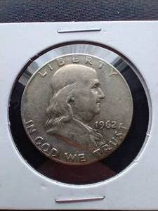 lot 11 image: 1962-D Franklin Half Dollar