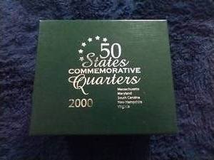 lot 17 image: 2000 State Quarter Collection in Box