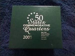 lot 18 image: 2001 State Quarter Collection in Box