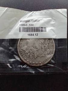 lot 32 image: 1889-O Morgan Dollar