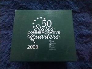 lot 40 image: 2003 State Quarter Collection in Box