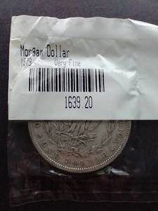 lot 43 image: 1879 Morgan Dollar