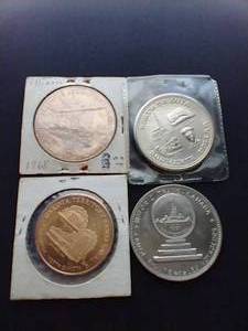 lot 99 image: 4 Larger History-Related Tokens
