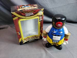 Plastic M&Ms Nutcrcker Candy Dispensor