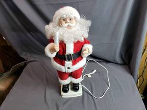 Light Up Moving Santa