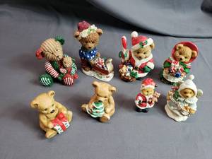 Small Bears Christmas Figures