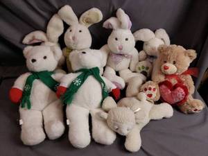 Santa and Easter Bears