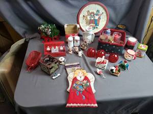 Lot of Christmas Decorations