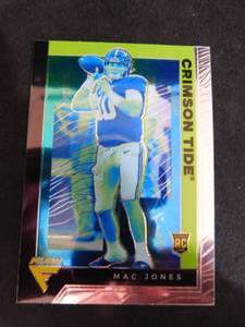 lot 7 image: 2021 Panini Flux Mac Jones Rookie Card #240