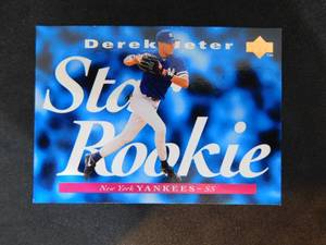 lot 49 image: 1995 Upper Deck Derek Jeter Star Rookie Card #225