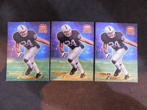 lot 80 image: (3) 1998 Topps Stars Charles Woodson Rookie Cards #115 Each one is 8799