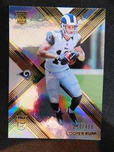 lot 89 image: 2017 Elite Cooper Cupp Rookie card #189 Serial #d 273499