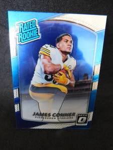 lot 107 image: 2017 Donruss Optic James Conner Rookie Card #172