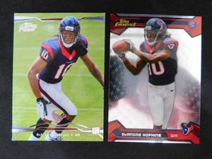 lot 116 image: (2) 2013 Deandre Hopkins Rookie cards